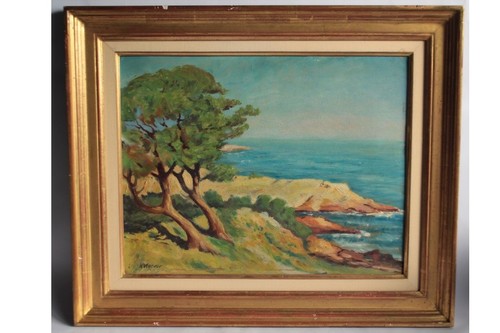 Peinture georg fischhof - peinture,