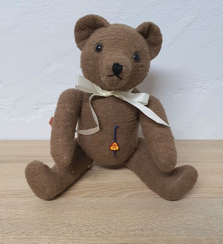 Ancien ours peluche clemens - ancien,