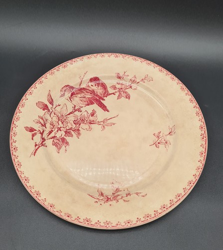 Assiette plate terre fer - plate, de