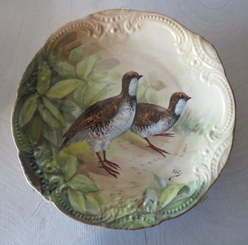 Assiette ancienne porcelaine - assiette,
