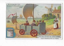 CHROMO LIEBIG  AUTOMOBILES