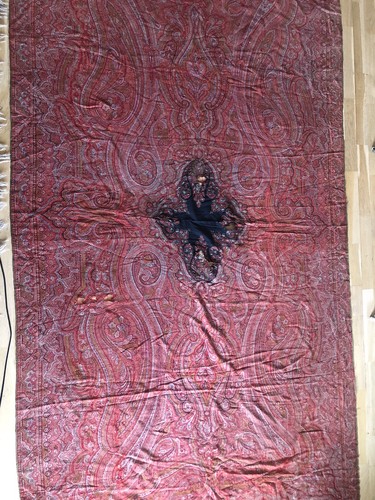 Châle cachemire paisley - châle,