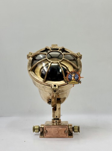 Ancien projecteur nautique - , en