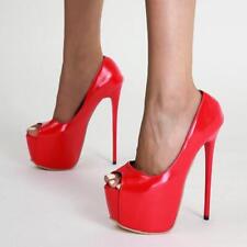 Women Peep Toe Platform High Heel Stiletto Sandal Nightclub Stripper Pumps Shoes