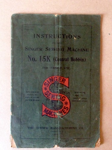 Singer sewing machine 15k - sewing,