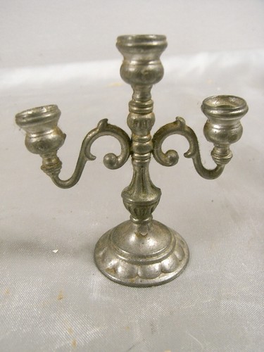 Bougeoir en etain - ,