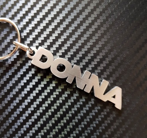 Donna porte clé acier - porte-clé,