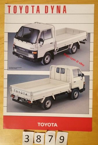 Toyota dyna plateau - toyota, prospectus