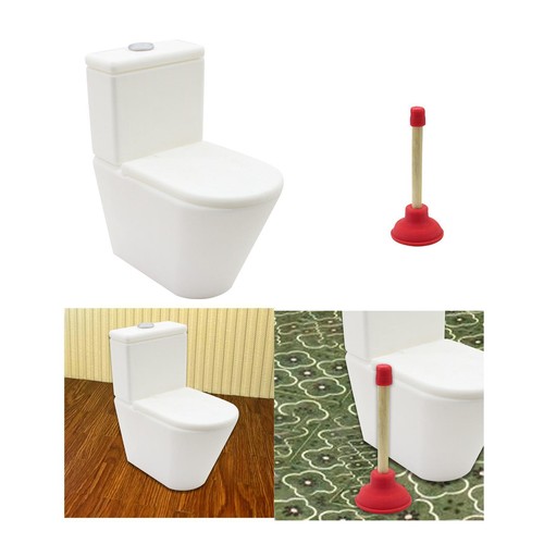 Toilettes miniatures pour