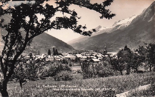 Thones vue generale la - thones,