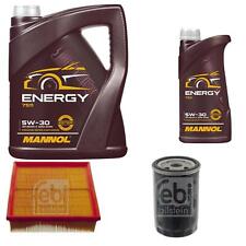 FEBI BILSTEIN Inspection Set 6L MANNOL Energy 5W-30 Pour VW Polo Coupe 86C 80