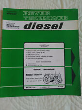 REVUE TECHNIQUE TRACTEUR MASSEY FERGUSON 165 mark 3 et 178 perkins 4.212 4.248