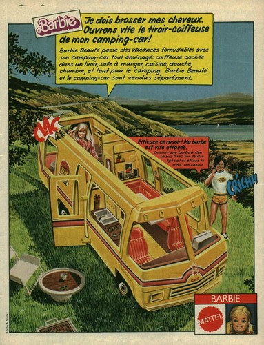 Publicité ancienne barbie - publicité,