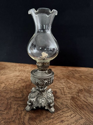 Lampe pétrole vintage - lampe,