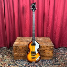 Hofner B-Bass Icon Series Violin Bass Tobacco Burst w/ OHSC