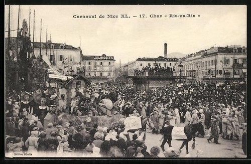 Carte postale nice - postale, nice,