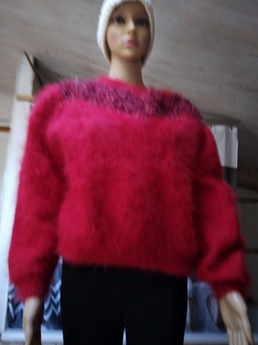Magnifique pull angora - ,