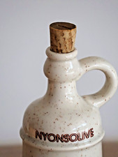 0.5L Oil Carafe - Nyons Olive Oil Vintage Ceramic Bottle