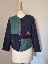 VESTE AUTRICHIENNE VINTAGE AUSTRIAN JACKET BASE LIN DOUBLÉ MI SAISON FOLK