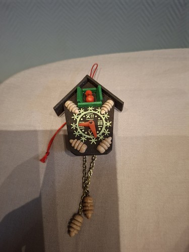 Horloge coucou miniature - , en
