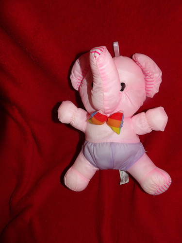 Doudou elephant rose - doudou,