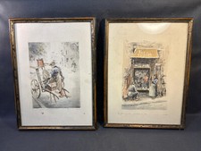 Lot de 2 anciens cadres photo