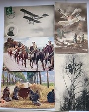 5 Cartes postales guerre 14-18