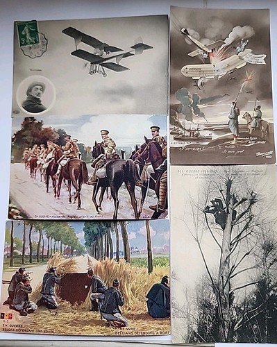 Cartes postales guerre 18 - cartes, 14-18
