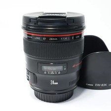 Près De Mint Canon Ef 24mm F/1.4 L II USM Angle Large Prime Objectif Fabriqué À