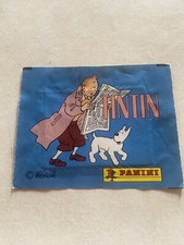 1 EMPTY POUCH IMAGE STICKER SANDWICHES TINTIN 1989