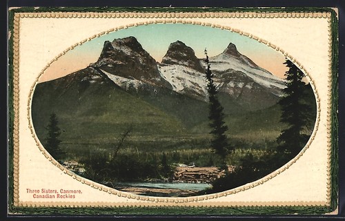 Canmore three sisters - canmore,,
