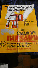 FARMER TRADE / ADVERTISING POSTER CABIN ON TRACTOR BUISARD SAND ON SARTHE