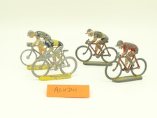 Tour de France Alu Aludo 1/32 - Cyclist Riders: Lot of 4 A