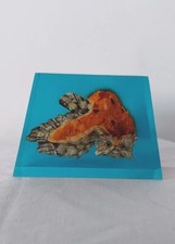 Inclusion résine : Chouette