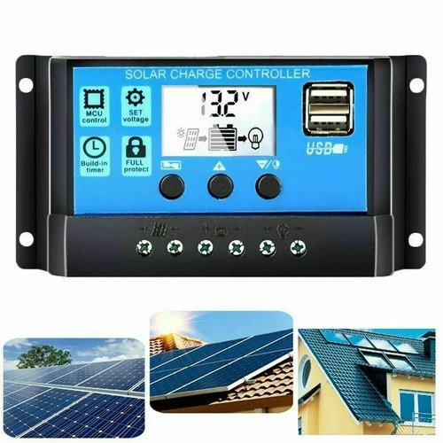 Régulateur charge solaire - régulateur,
