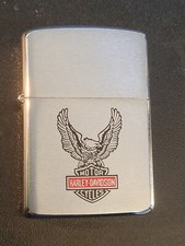 RARE EN NEUF ZIPPO HARLEY DAVIDSON MOTOR CYCLES I IV SEPTEMBRE 1988