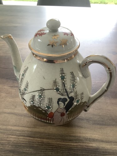 Ancienne théière japonaise - ancienne,