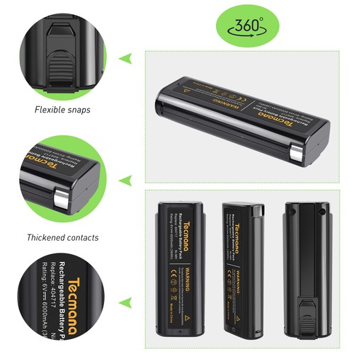 8pcs 6v 6000mah batterie - 2/4/6/8pcs,