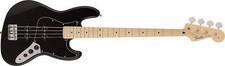 Fender Made in Japan Hybrid II Maple Fingerboard Black Jazz Bass