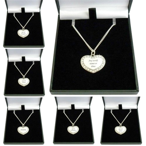 Collier cœur acier inox - collier,