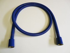 Tuyau de Douche Métal Bleu