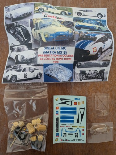 Kit résine simca cg mc - résine, 1/43
