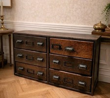 RARE Meuble de Métier Vintage