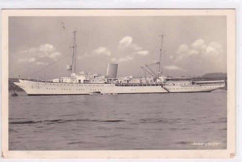 Old postcard navy - postcard,