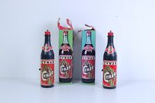 2 Radio Bottle Transceiver Advertising Gadget Vintage Cynar Collection