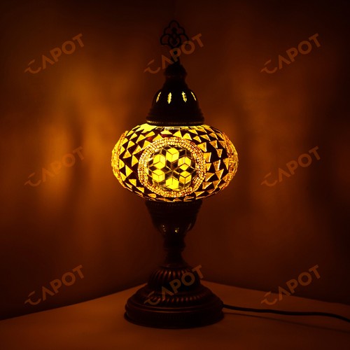 Lampe table turque - lampe,