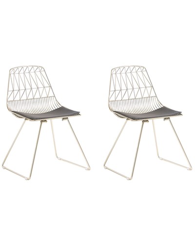 Beliani lot chaises - beliani,