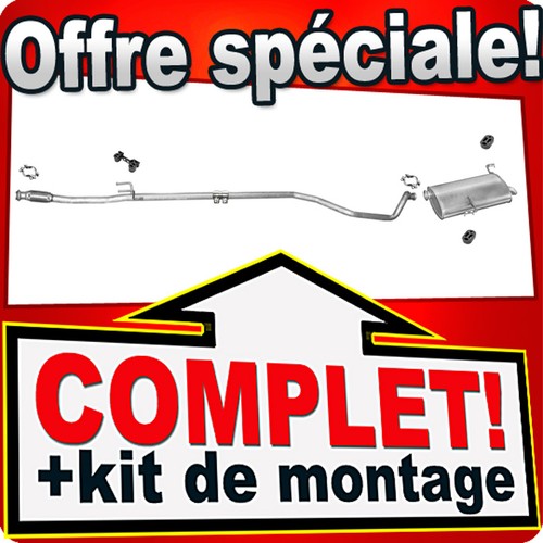Ligne pot échappement pour - ligne,