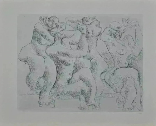 Corbusier héliogravure - corbusier,