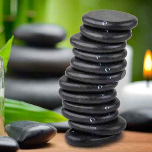 12pcs massage master - hot, stone